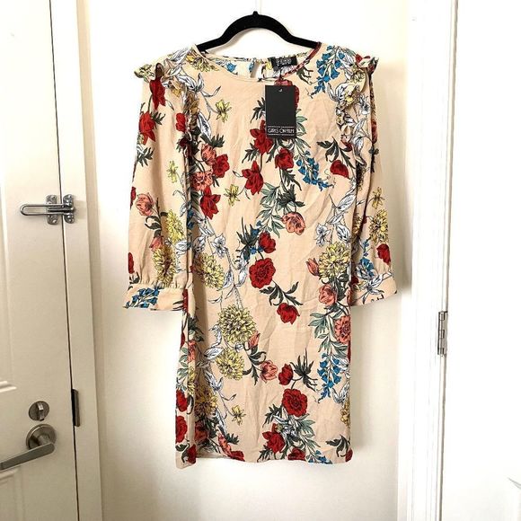 GIRLS ON FILM Floral Mini Dress NWT‎ - Picture 1 of 6
